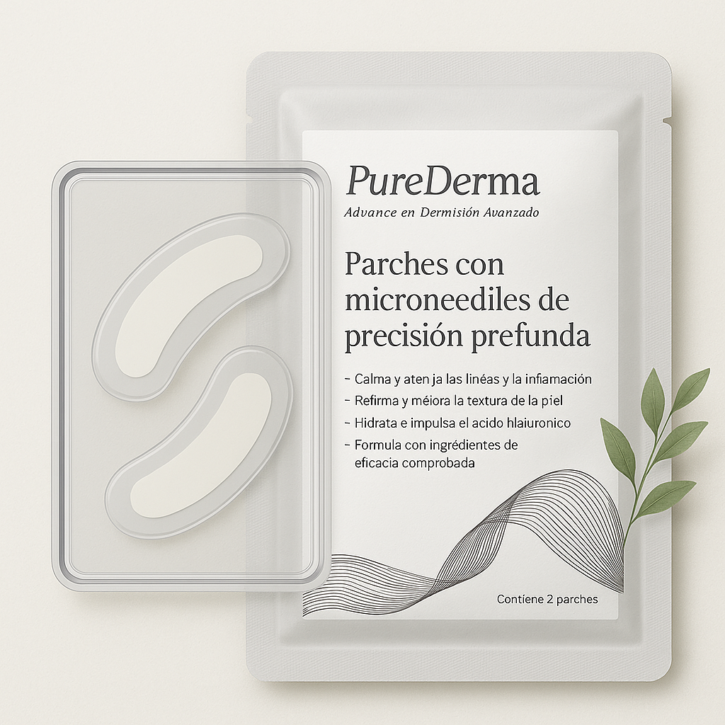 PUREDERMA™- PARCHES PARA BOLSAS Y OJERAS 100% EFECTIVO