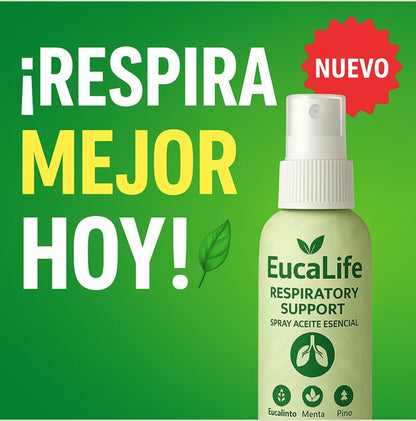 RESPIRA MEJOR EN MINUTOS CON EUCALIFE - 100% NATURAL
