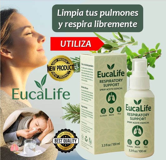 RESPIRA MEJOR EN MINUTOS CON EUCALIFE - 100% NATURAL