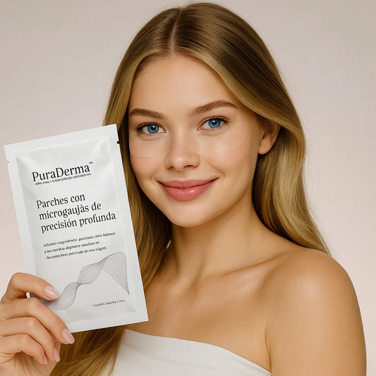 PUREDERMA™- PARCHES PARA BOLSAS Y OJERAS 100% EFECTIVO